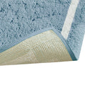 Cotton Tufted Bath Rug 24X72 Blue Cotton