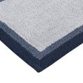 Cotton Tufted Bath Rug Navy Cotton