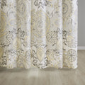 Printed Cotton Shower Curtain Yellow Cotton