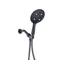 Cobbe 8 Functions Shower Head with handheld High black-metal