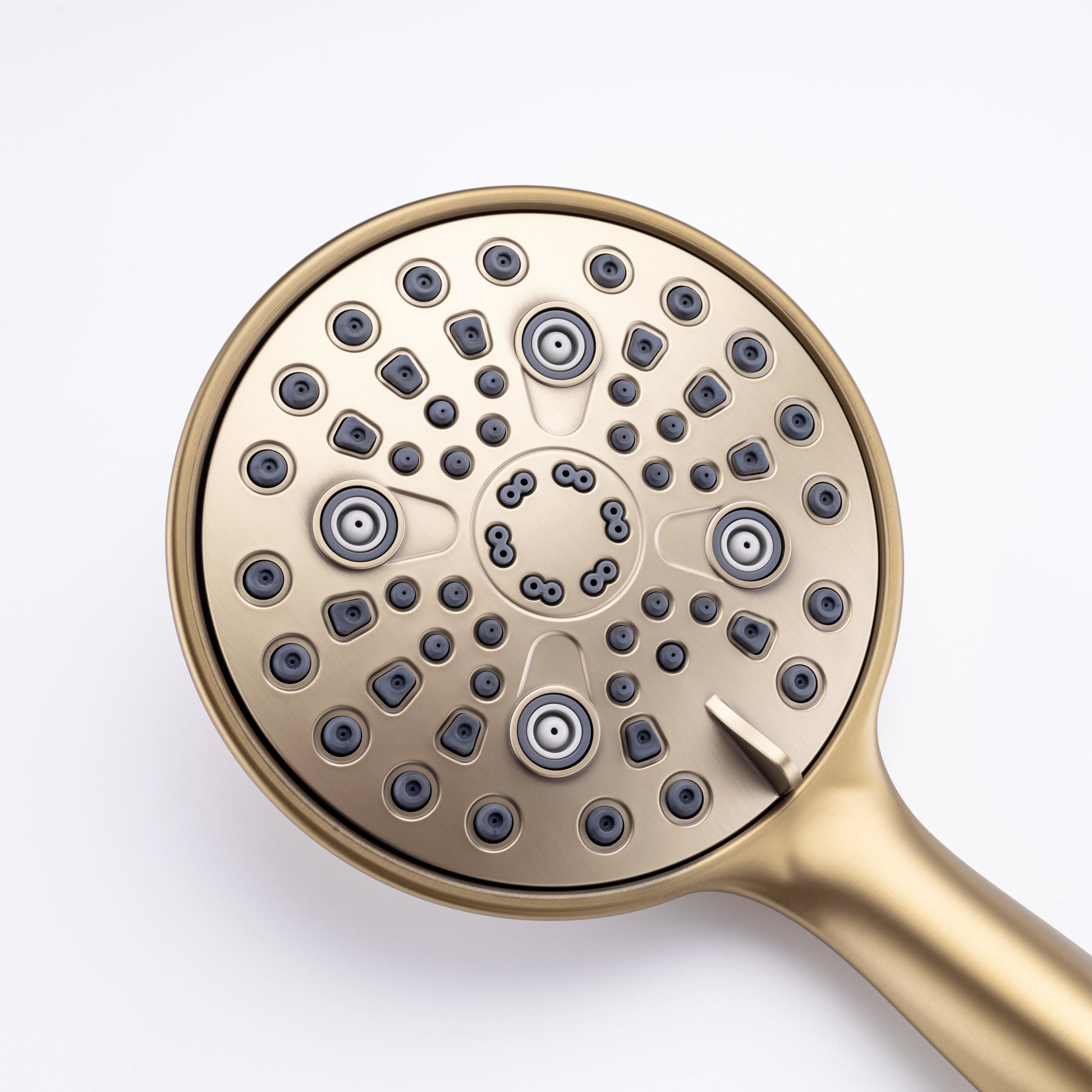 Cobbe 8 Functions Shower Head with handheld High brushed gold-metal