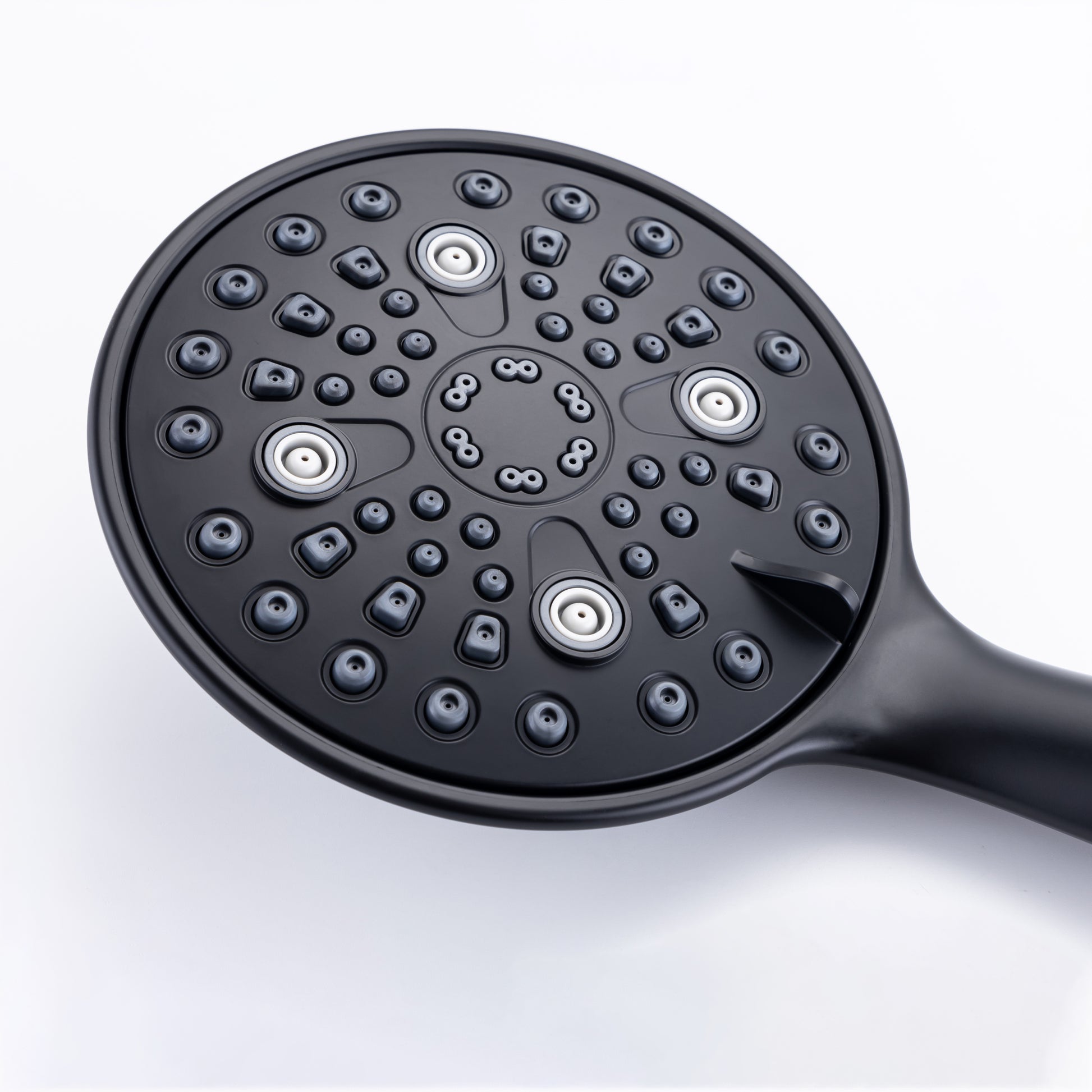 Cobbe 8 Functions Shower Head with handheld High black-metal