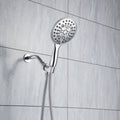 Cobbe 8 Functions Shower Head with handheld High chrome-metal