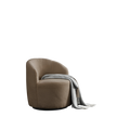 Video Welike Swivel Barrel Chair, Living Room Swivel Chair With Round Storage Chair, 360 Swivel Club Chair, Nursery, Bedroom, Office, Hotel With Upholstered Modern Armchair, Teddy Fabric Coffee Foam Fabric