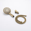 Cobbe 8 Functions Shower Head with handheld High brushed gold-metal