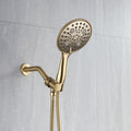 Cobbe 8 Functions Shower Head with handheld High brushed gold-metal