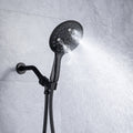 Cobbe 8 Functions Shower Head with handheld High black-metal