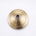 6 In. Detachable Handheld Shower Head Shower Faucet brushed gold-brass