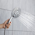 Cobbe 8 Functions Shower Head with handheld High chrome-metal