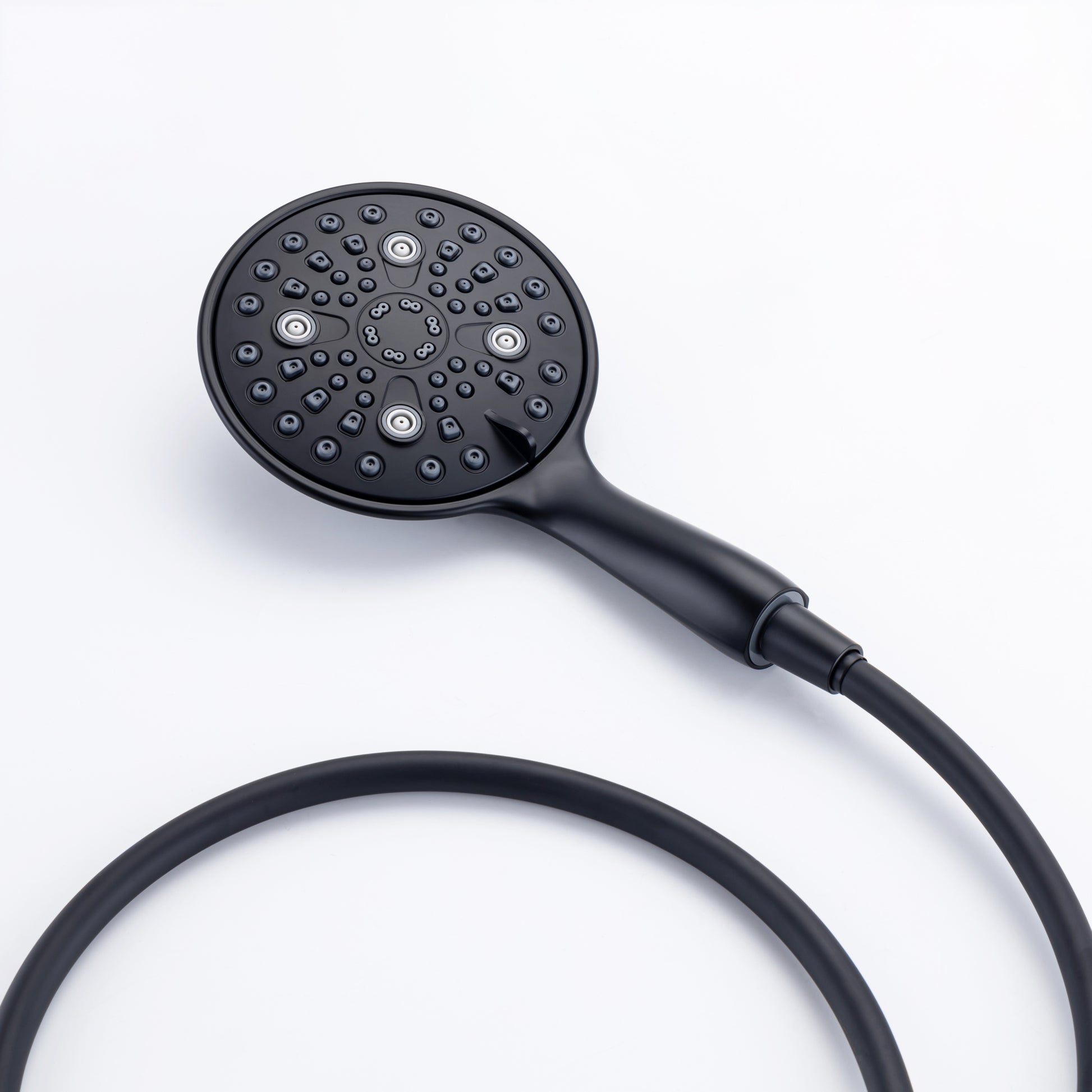 Cobbe 8 Functions Shower Head with handheld High black-metal