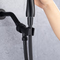 Cobbe 8 Functions Shower Head with handheld High black-metal