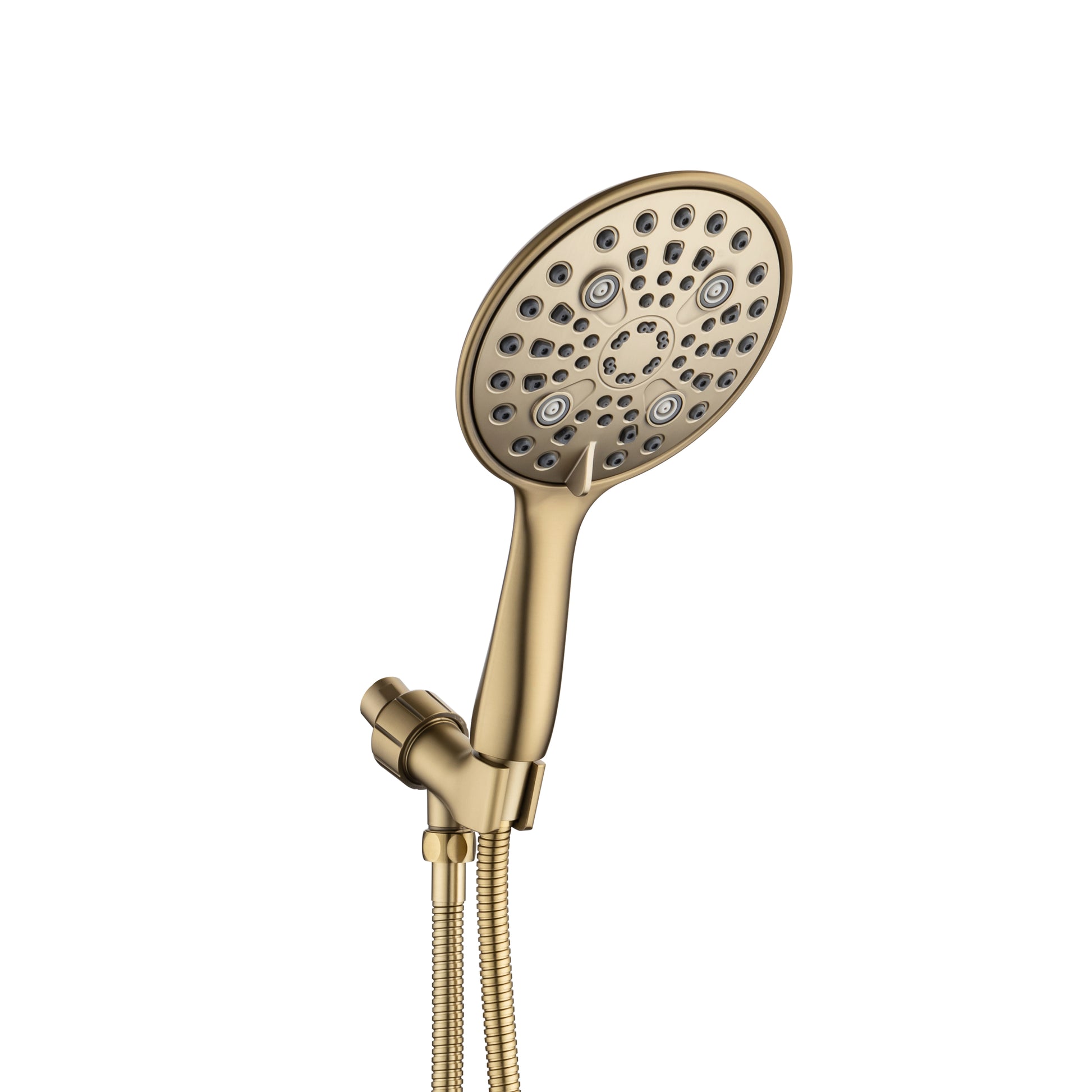 Cobbe 8 Functions Shower Head with handheld High brushed gold-metal