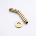 6 In. Detachable Handheld Shower Head Shower Faucet brushed gold-brass