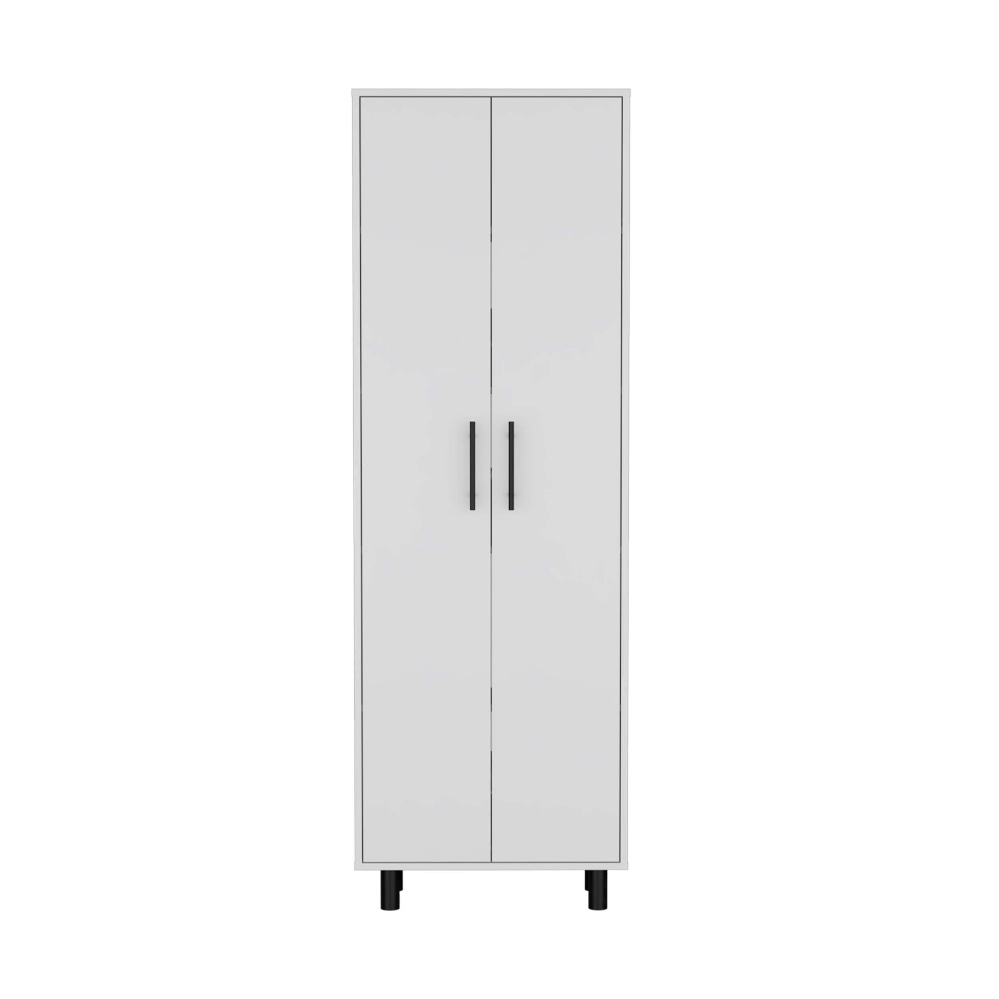 Napoles Multistorage Pantry Cabinet white-particle board-particle board