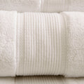 100% Cotton 8 Piece Antimicrobial Towel Set Cream Cotton