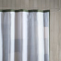 Pieced Cotton Shower Curtain Multicolor Cotton