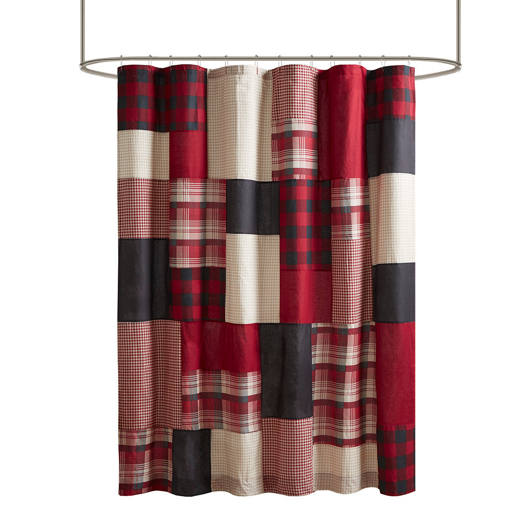 100% Cotton Shower Curtain Multicolor Cotton