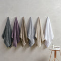 100% Egyptian Cotton 6 Piece Towel Set Sand Cotton