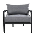 Multi Person Outdoor Steel Sofa Set, Waterproof, Anti Rust And Anti Uv, Suitable For Gardens And Lawns Light Gray Steel