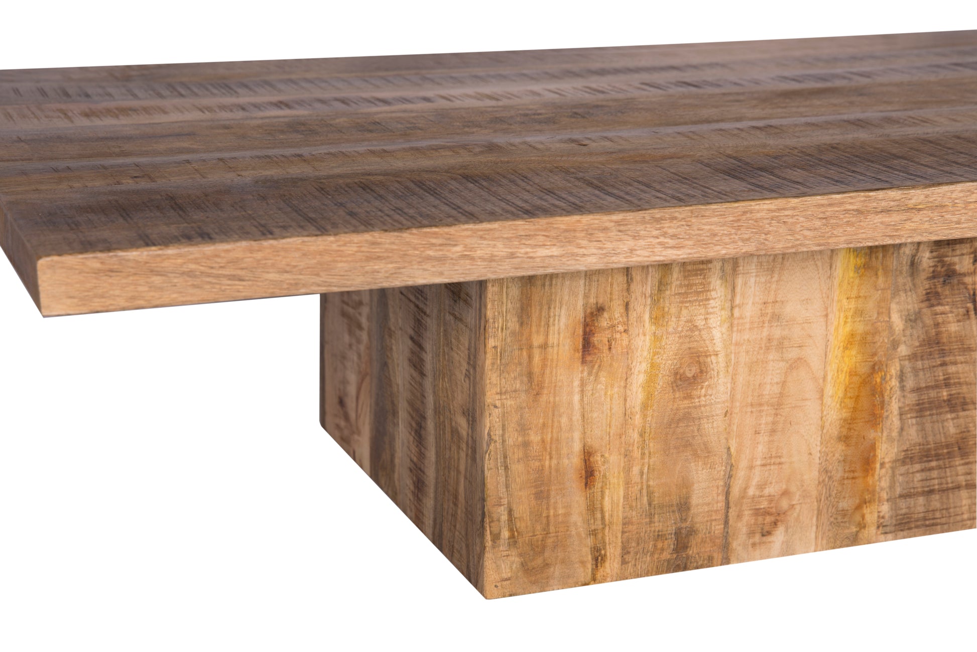 Rough Mango Coffee Table Natural Wood Solid Wood