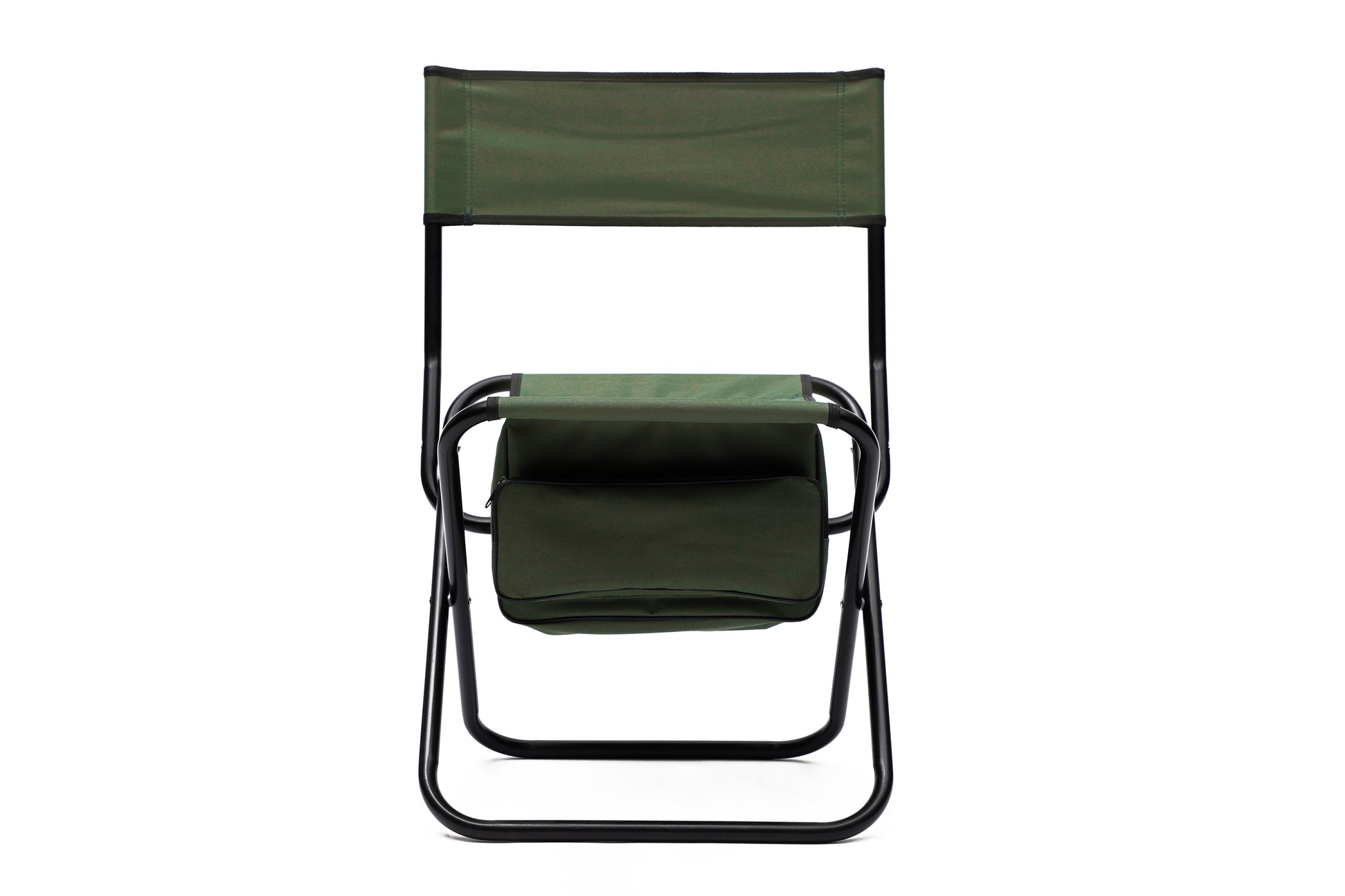 4 Piece Folding Outdoor Chair With Storage Bag, Portable Chair For Indoor, Outdoor Camping, Picnics And Fishing,Green Green Steel