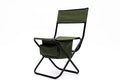 4 Piece Folding Outdoor Chair With Storage Bag, Portable Chair For Indoor, Outdoor Camping, Picnics And Fishing,Green Green Steel