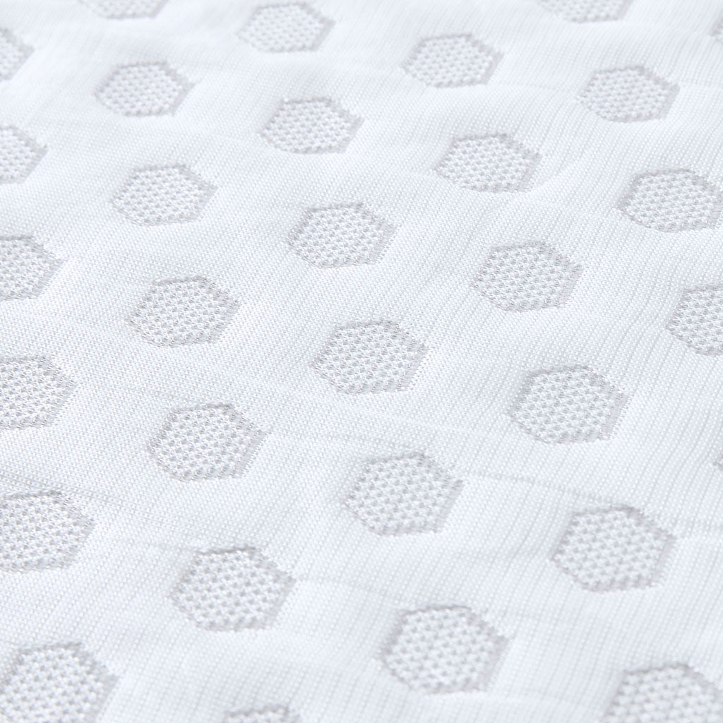 Hypoallergenic 3" Cooling Gel Memory Foam Mattress Topper With Removable Cooling Cover White Polyester