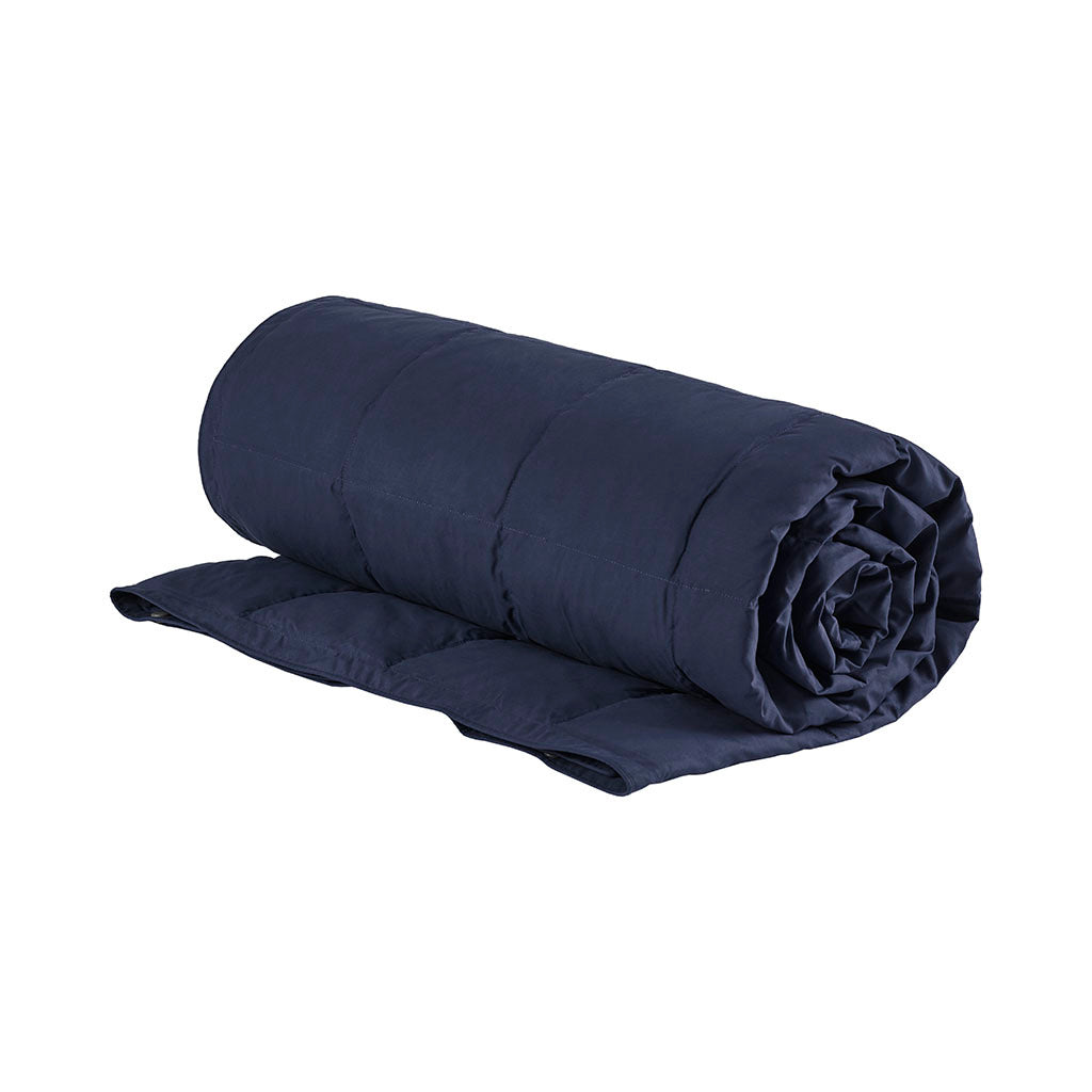 Wearable Multipurpose Throw Indigo Microfiber