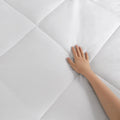 Oversized Down Alt Comforter With Heiq Smart Temp Treatment White Polyester