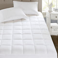 3M Microfiber Mattress Pad White Microfiber