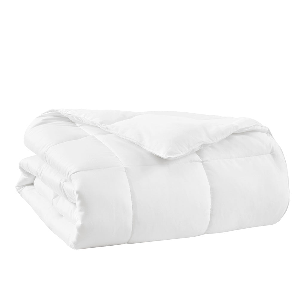 Cotton Down Alternative Featherless Comforter Twin White Cotton