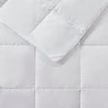 Goose Feather and Down Filling All Seasons Blanket white-microfiber