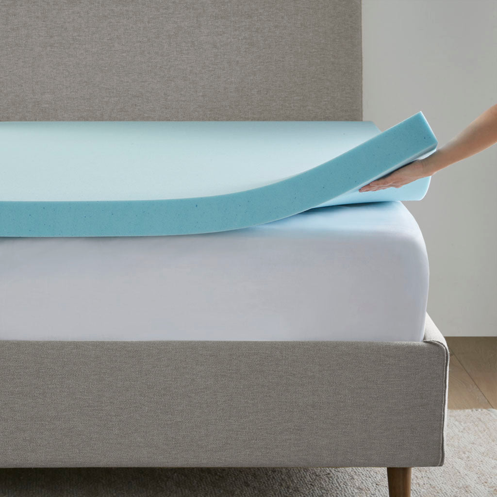 Mattress Topper White Polyester