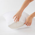 3M Scotchgard 2 Pack Pillow Protector Set White Microfiber