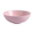 Ceramic Countertop Art Wash Basin, Vessel Sink Matt Light Pink Pink Ceramic
