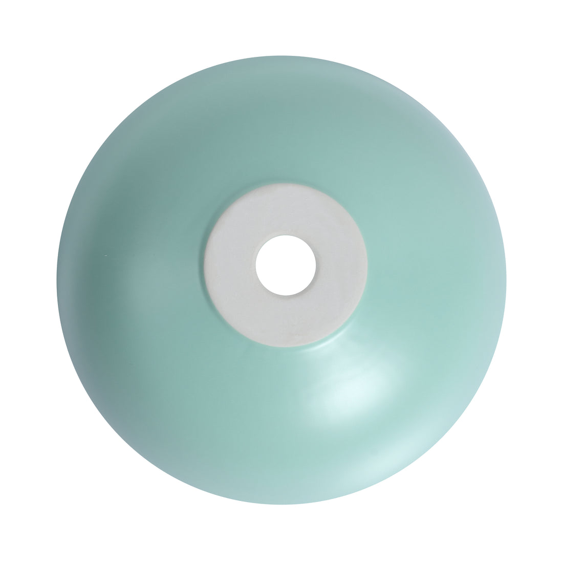 Ceramic Countertop Art Wash Basin, Vessel Sink Matt Light Green Light Green Ceramic
