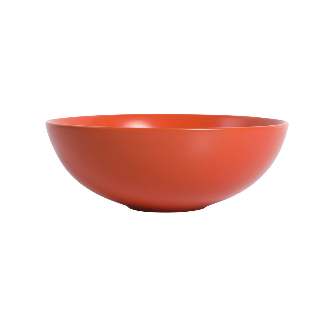 Ceramic Countertop Art Wash Basin, Vessel Sink Matt Hermes Orange Orange Ceramic