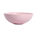 Ceramic Countertop Art Wash Basin, Vessel Sink Matt Light Pink Pink Ceramic