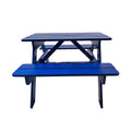 Children'S Dining Tables And Chairs Blue Solid Wood