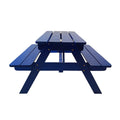 Children'S Dining Tables And Chairs Blue Solid Wood