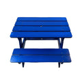 Children'S Dining Tables And Chairs Blue Solid Wood