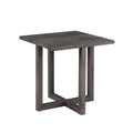 Moseberg Rustic Wood Coffee Table With Storage Stools And End Table Set Brown Rubber Wood
