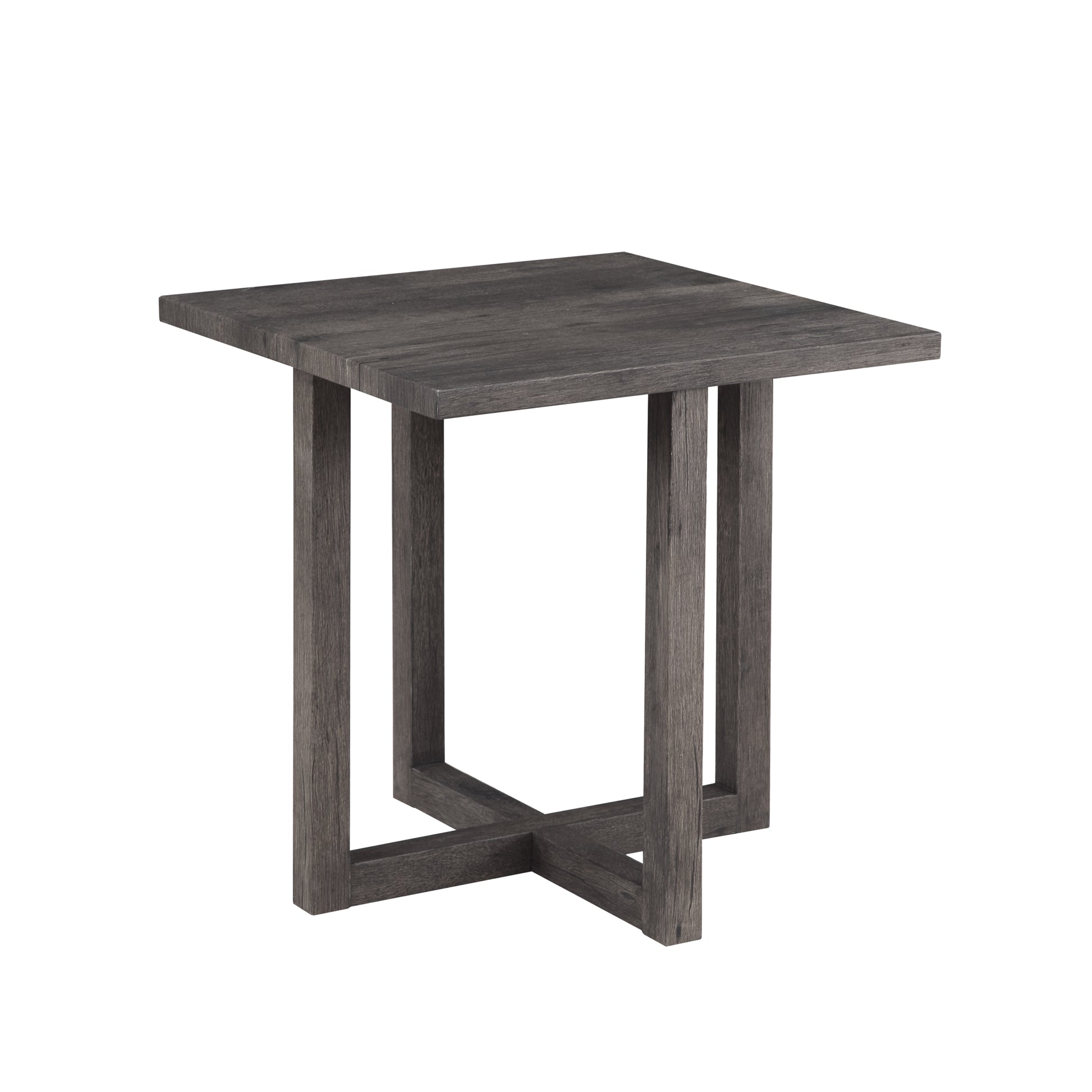 Moseberg Rustic Wood Coffee Table With Storage Stools And End Table Set Brown Rubber Wood
