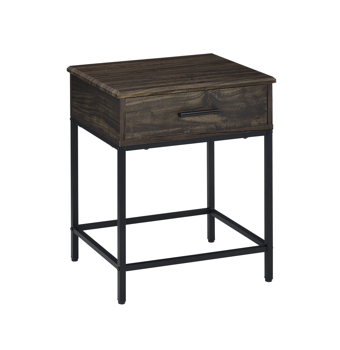 Cliff 19" Brown End Table Brown Mdf