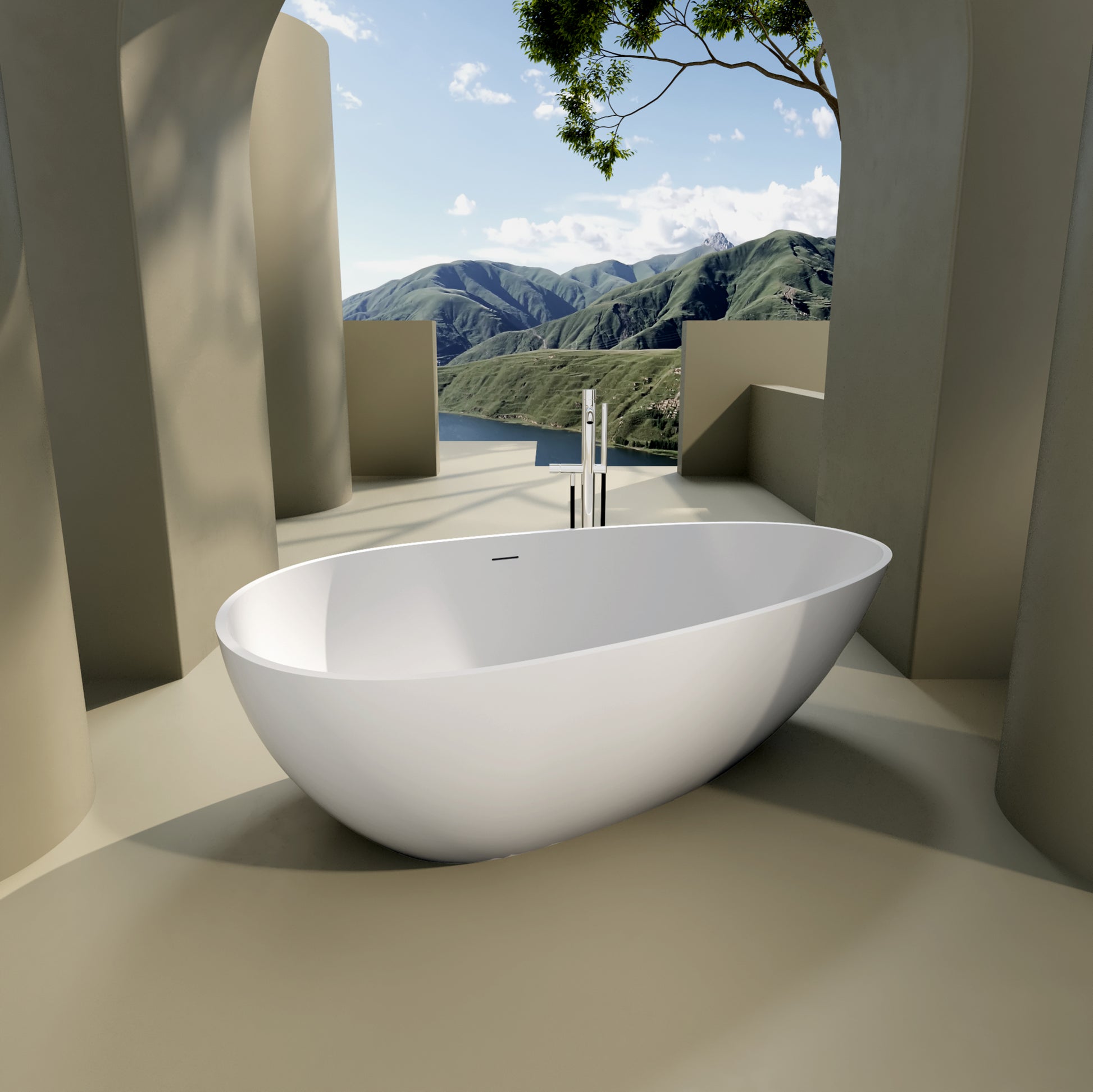 Immerse Yourself in Unmatched Luxury with Our white-polyresin