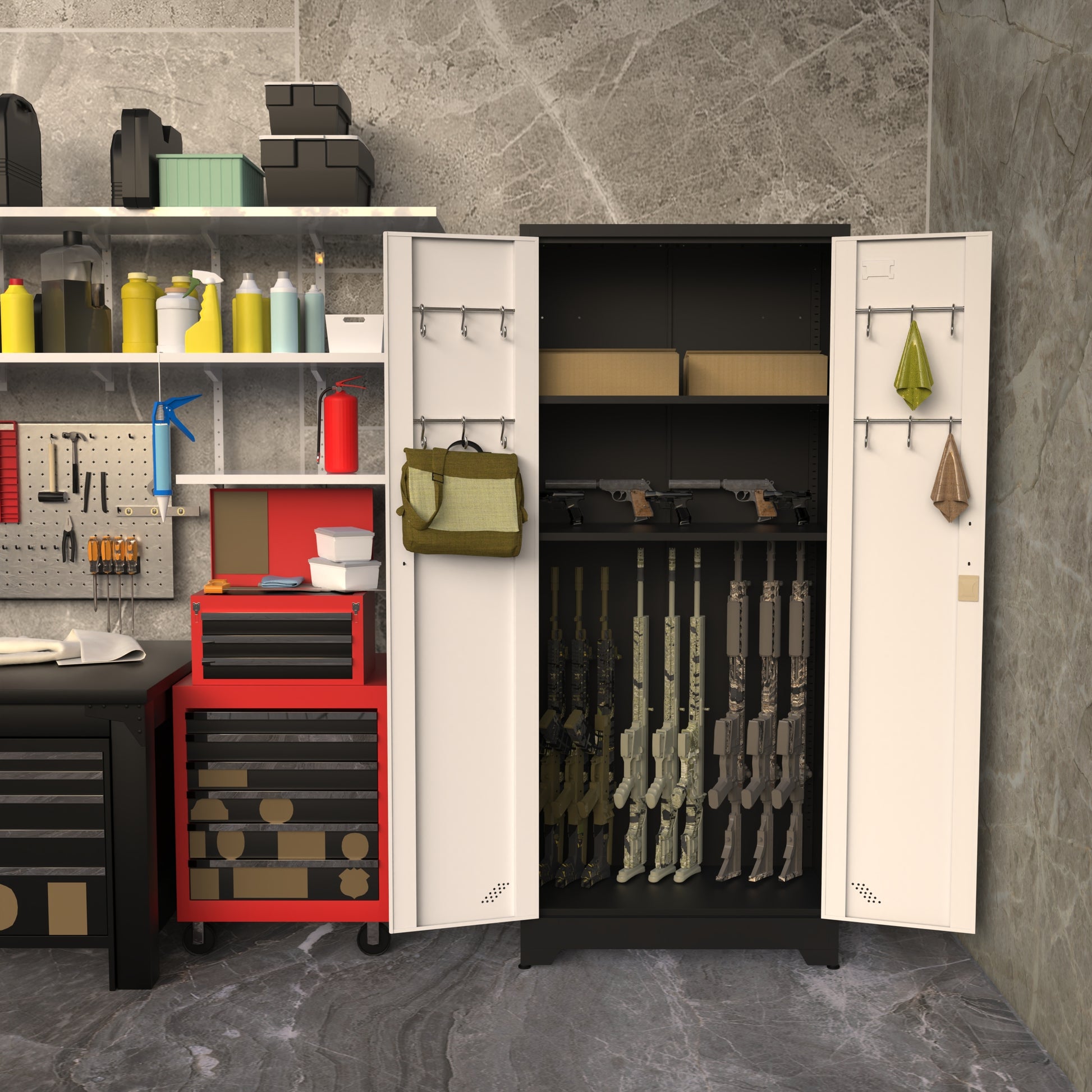 Metal Storage Cabinet,Storage Cabinet With Doors