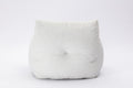 010 Soft Velvet Fabric Bean Bag Chair Filled With Memory Sponge,Ivory Ivory Velvet Soft Modern Foam Velvet