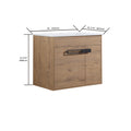 30 Inch Bathroom Vanity With Sink, Freestanding Bathroom Vanity Or Floating Is Optional Conversion 30*18 00330Imo 1 Kd Packing Imitative Oak 2 Bathroom Freestanding Modern Plywood