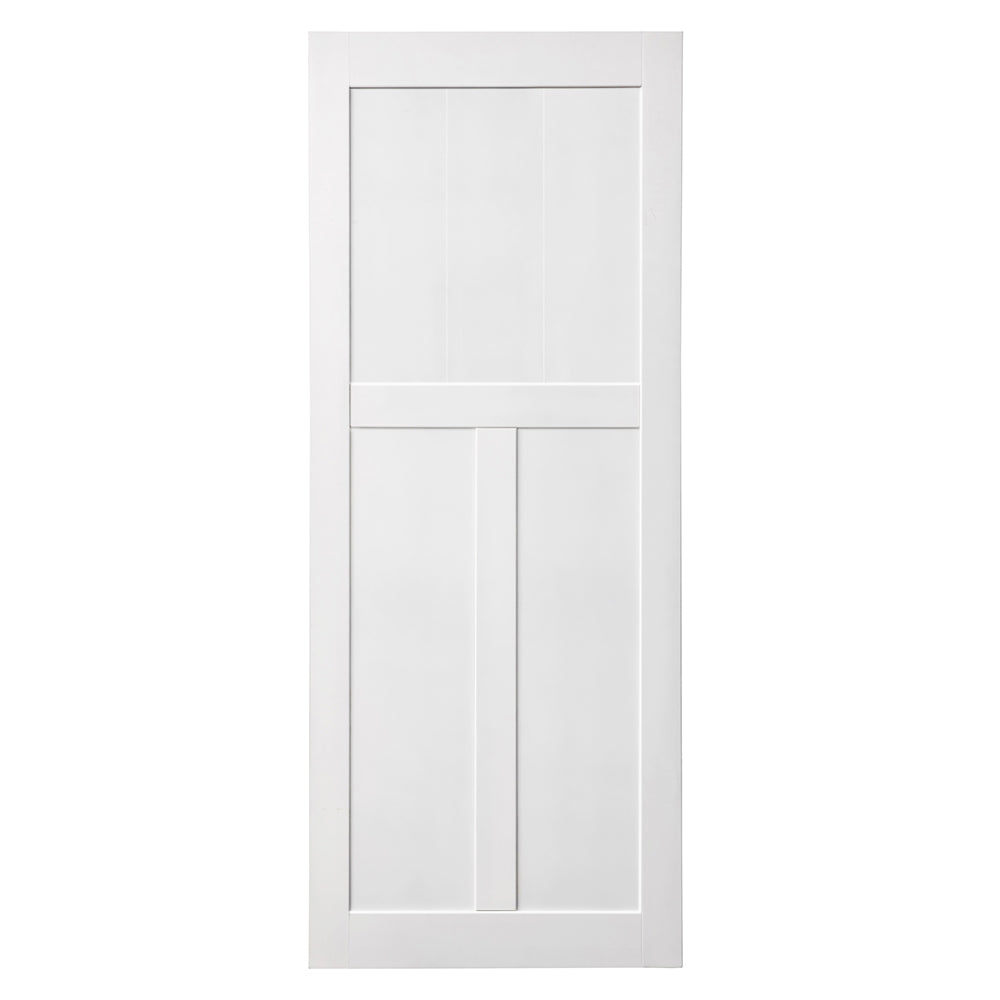 24" x 80" "T" Style Real Primed Door Slab white-mdf