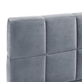 Full Size Upholstered Daybed Sofa Bed Frame Gray, Velvet Full Gray Upholstered